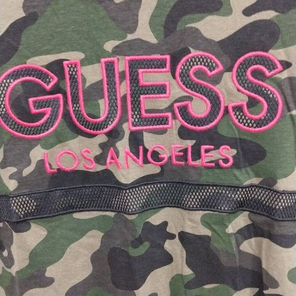 Guess Los Angeles Camo T-shirt Medium - Picture 4 of 10